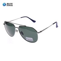 Name Brand Wholesale Fashion Pilot UV400 Polarized Men Metal Sunglasses